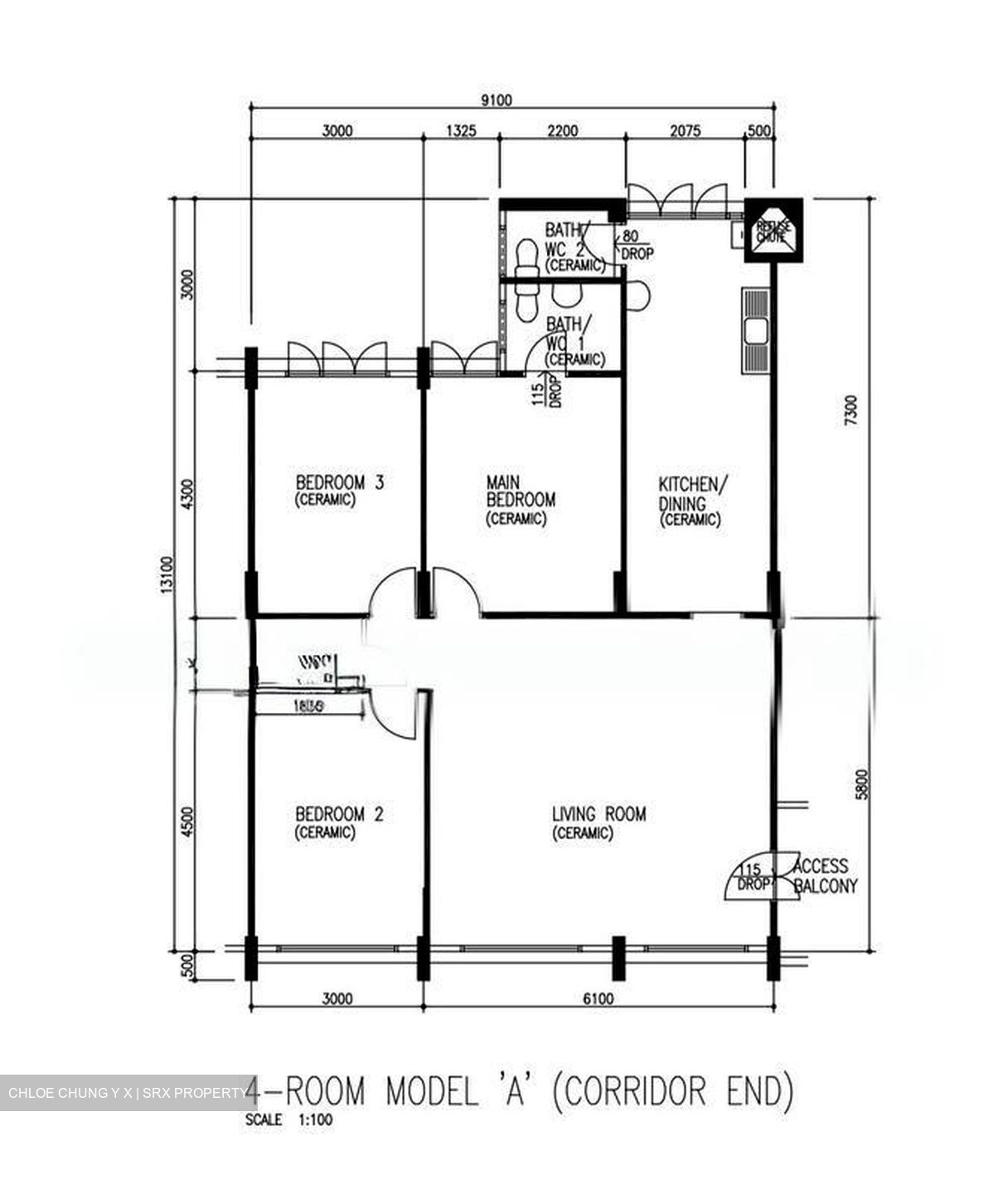 Blk 634 Yishun Street 61 (Yishun), HDB 4 Rooms #566224591